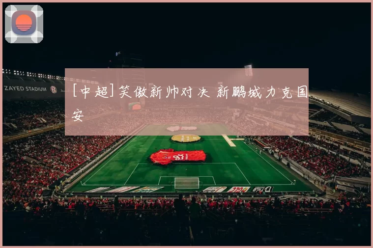 [中超]笑傲新帅对决 新鹏城力克国安