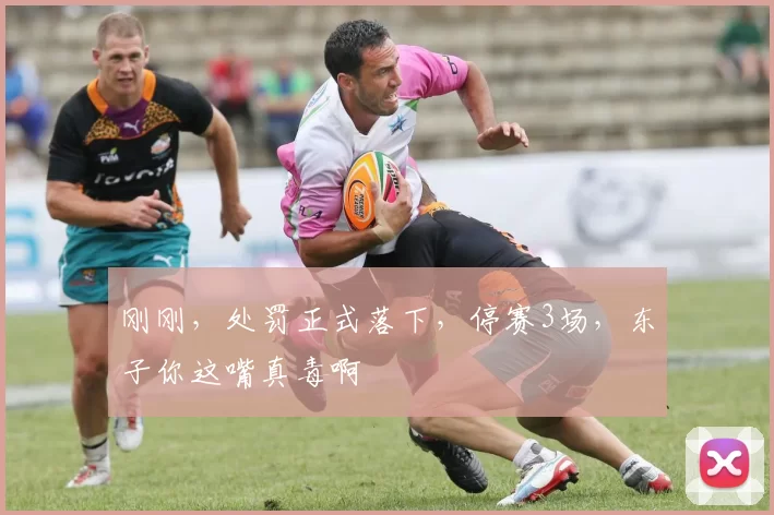 刚刚，处罚正式落下，停赛3场，东子你这嘴真毒啊