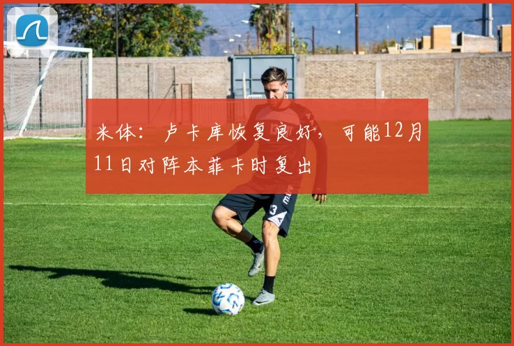 米体：卢卡库恢复良好，可能12月11日对阵本菲卡时复出